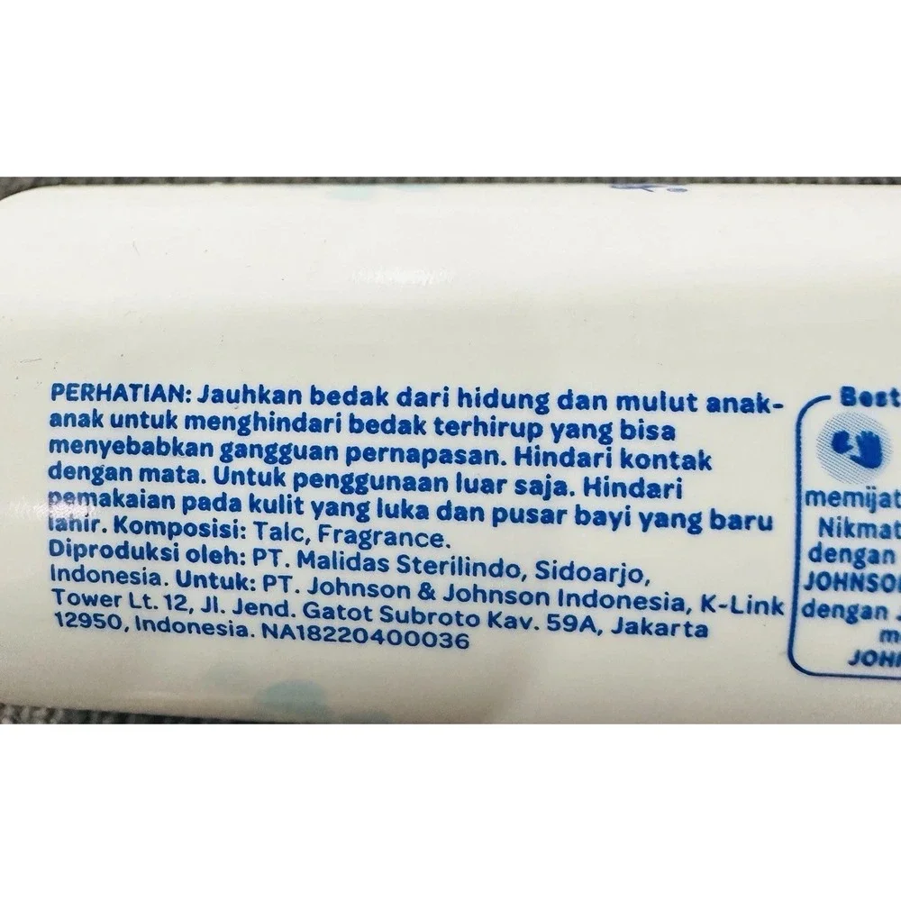 X4 MINI Johnson's Baby Powder Silky Soft Skin W/ Talc Hypoallergenic 1.8oz (50g)